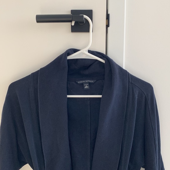 Navy sweater wrap! - Picture 5 of 6